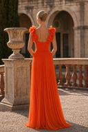 Vestido largo de Marfil Barcelona - 8M1E4