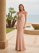 Vestido largo de Couture Club - 8M1F0