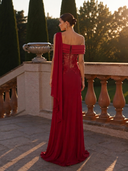 Vestido largo de Marfil Barcelona - 8M1F3