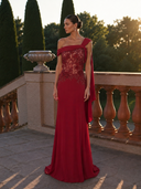Vestido largo de Marfil Barcelona - 8M1F3
