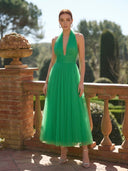 Vestido corto de Marfil Barcelona -  8M1L1