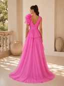 Vestido largo de Marfil Barcelona - 8M1M3