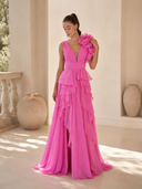 Vestido largo de Marfil Barcelona - 8M1M3
