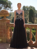 Vestido largo de Martha Blanc  -  8M208