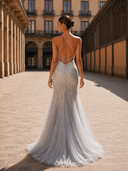 Vestido largo de Martha Blanc- 8M214