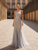 Vestido largo de Martha Blanc- 8M214