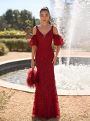 Vestido largo de Marfil Barcelona - 8M216