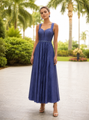 Vestido midi de Marfil Barcelona - 8M277