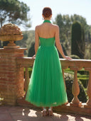 Vestido corto de Marfil Barcelona -  8M1L1