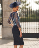 Vestido corto de Couture Club - 8G2A3