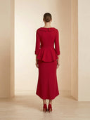 Vestido midi de Couture Club - 9G175