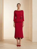 Vestido midi de Couture Club - 9G175