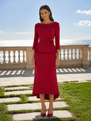 Vestido midi de Couture Club - 9G175
