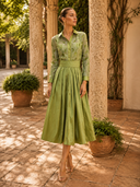 Vestido midi de Couture Club - 9G1L9
