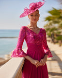 Vestido largo de Couture Club - 9G125