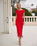 Vestido midi de Couture Club - 9G150