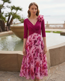 Vestido midi de Couture Club - 9G1B3