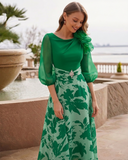 Vestido midi de Couture Club - 9G1B4