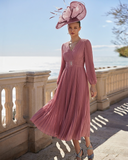 Vestido midi de Couture Club - 9G1D4
