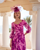 Vestido midi de Couture Club - 9G1E5