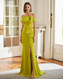 Langes Elfenbeinkleid Barcelona - 9J228