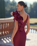 Vestido largo de Marfil Barcelona - 9J2F5