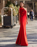 Langes Elfenbeinkleid Barcelona - 9J236