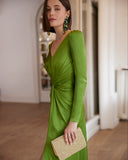 Langes Elfenbeinkleid Barcelona - 9J1A8