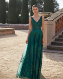 Vestido largo de Marfil Barcelona - 9J2B9