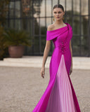 Langes Elfenbeinkleid Barcelona - 9J2F6