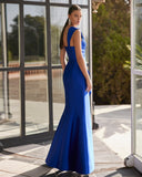 Vestido largo de Marfil Barcelona - 9J2F7