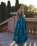 Vestido midi de Marfil Barcelona - 9J2H9