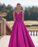 Vestido largo de Marfil Barcelona - 9J2K7
