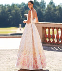 Vestido largo de Marfil Barcelona - 9J2L5