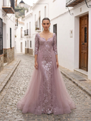 Vestido largo de Marfil Barcelona - 9M105