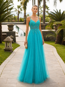 Vestido largo de Marfil Barcelona - 9M115