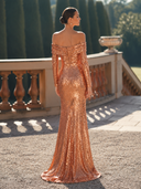 Vestido largo de Marfil Barcelona - 9M120