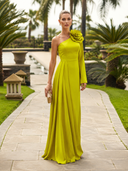 Vestido largo de Couture Club - 9M123