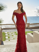 Vestido largo de Couture Club - 9M126