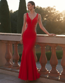 Vestido largo de Marfil Barcelona - 9M128
