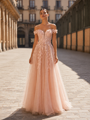Vestido largo de Martha Blanc- 9M138