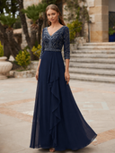Vestido largo de Couture Club - 9M144
