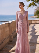 Vestido largo de Couture Club - 9M151