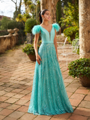 Vestido largo de Marfil Barcelona - 7J1M9