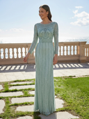 Vestido largo de Couture Club - 9M174