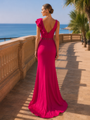 Vestido largo de Couture Club - 9M1A1