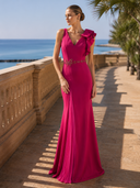 Vestido largo de Couture Club - 9M1A1