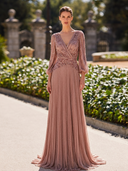 Vestido largo de Couture Club - 9M1C7