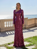 Vestido largo de Couture Club - 9M1D8