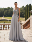Vestido largo de Marfil Barcelona - 9M1F7